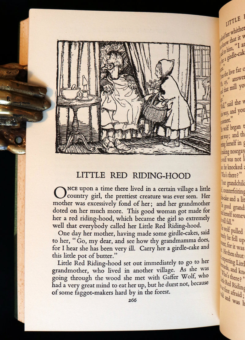 1959 Rare Book - The Arthur RACKHAM Fairy Book - A Book of Old Favourites with New Illustrations.