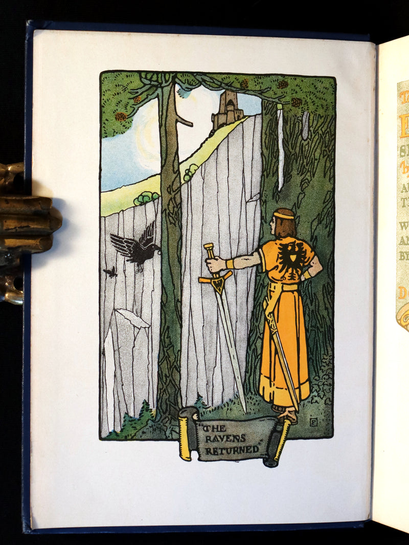 1903 Scarce First Edition - The GOLDENROD FAIRY BOOK illustrated by Charles Buckles Falls.