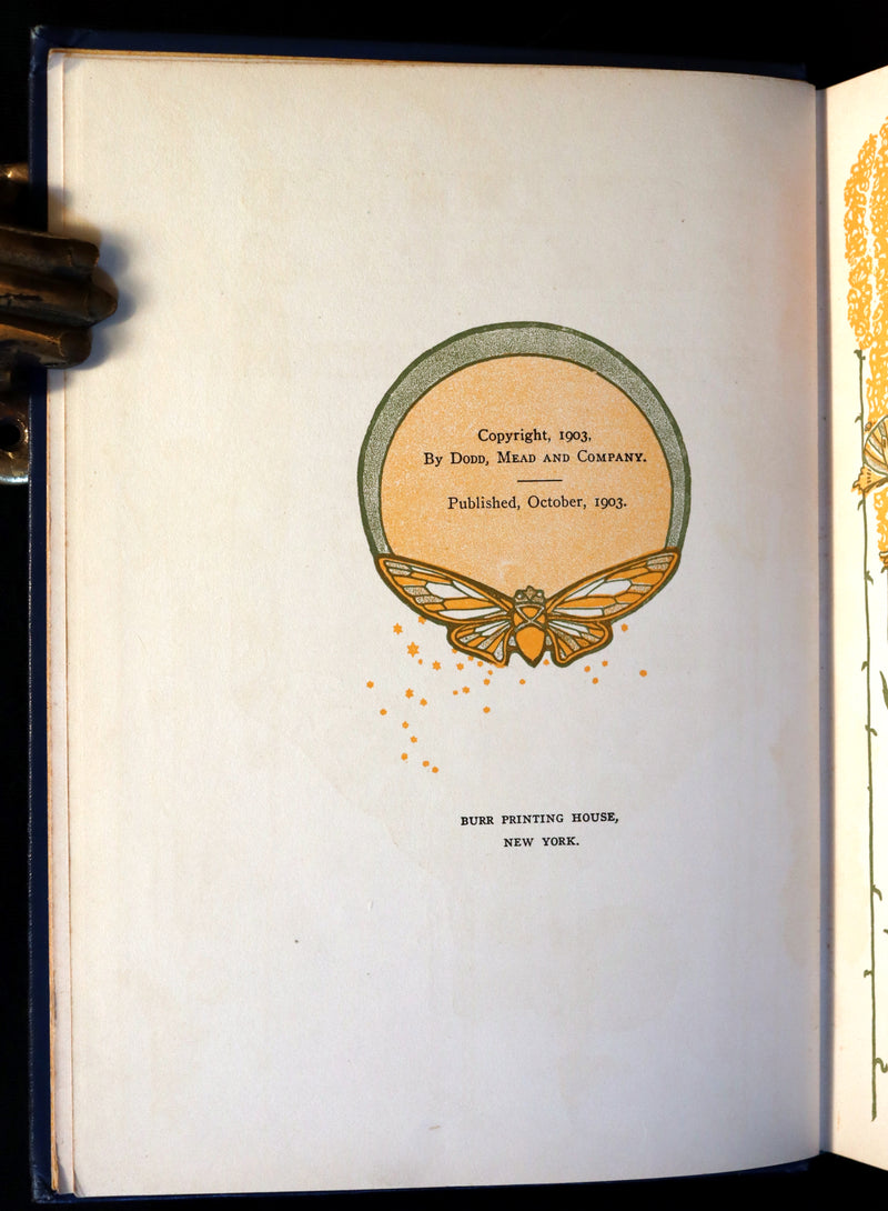 1903 Scarce First Edition - The GOLDENROD FAIRY BOOK illustrated by Charles Buckles Falls.