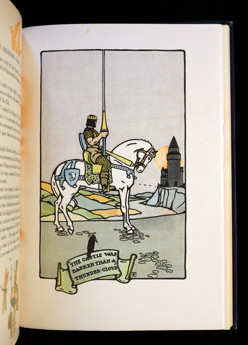 1903 Scarce First Edition - The GOLDENROD FAIRY BOOK illustrated by Charles Buckles Falls.