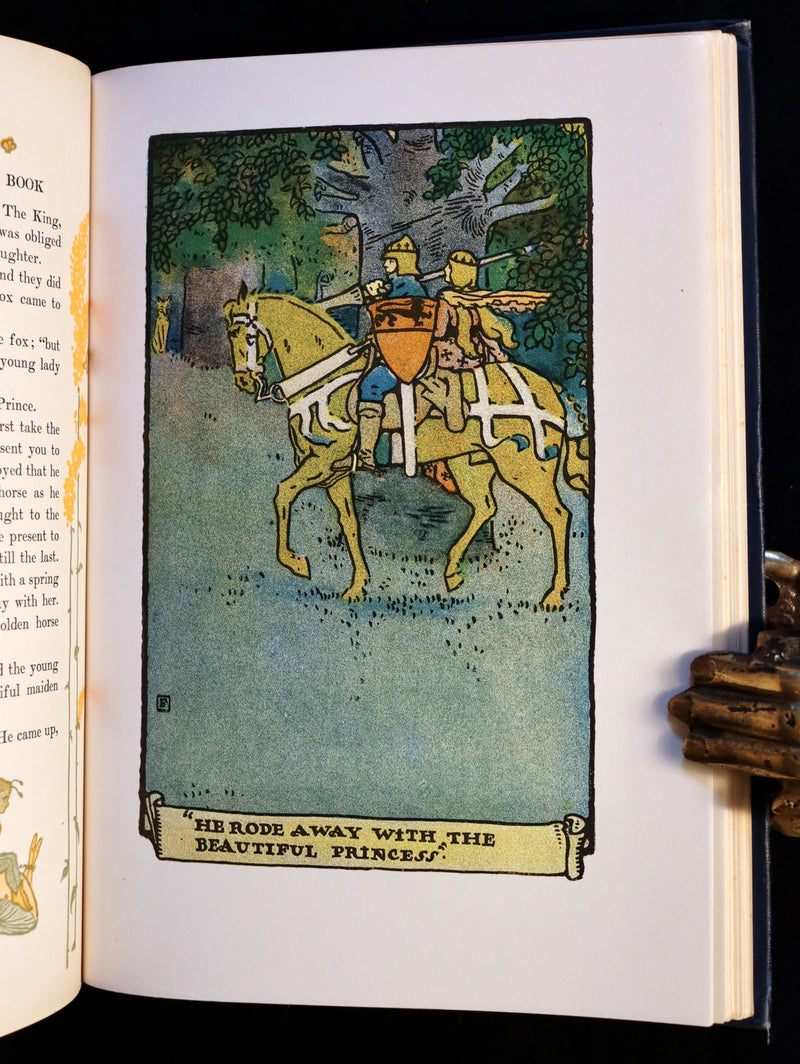 1903 Scarce First Edition - The GOLDENROD FAIRY BOOK illustrated by Charles Buckles Falls.