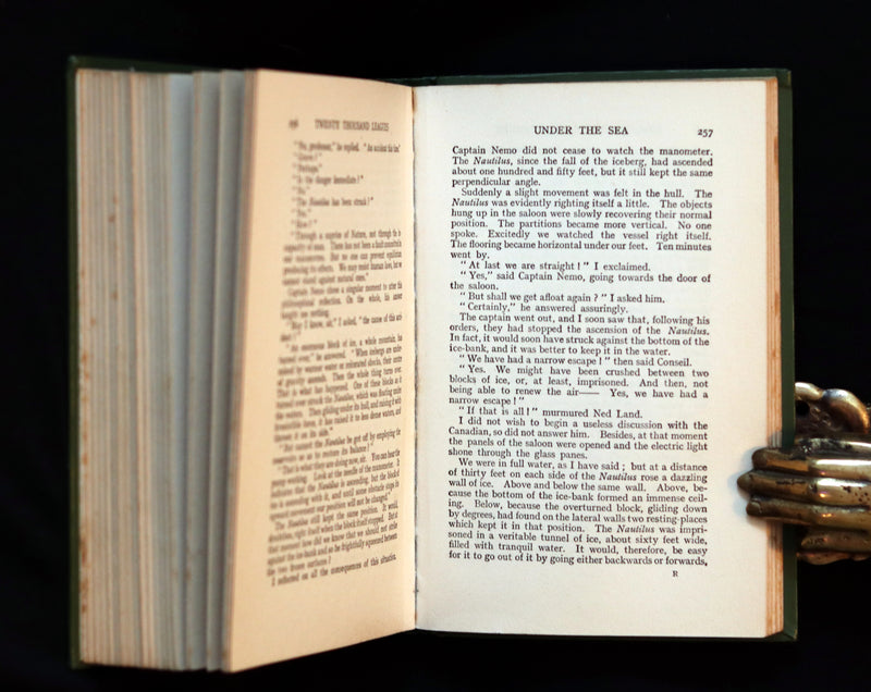 1920 Rare Book - Twenty Thousand Leagues Under the Sea by Jules Verne.