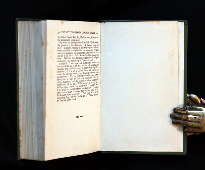 1920 Rare Book - Twenty Thousand Leagues Under the Sea by Jules Verne.