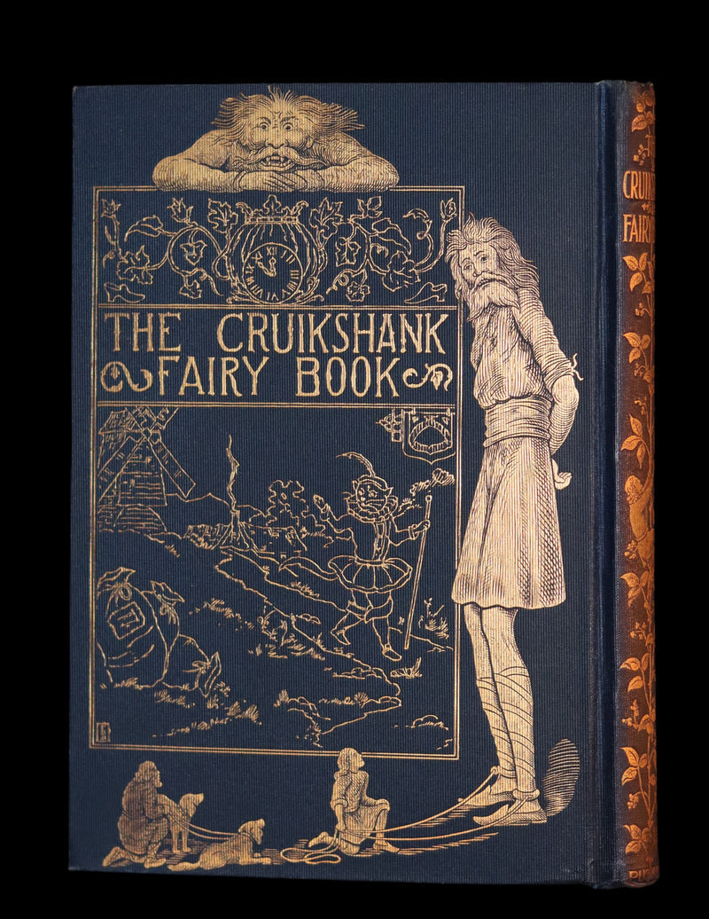 1897 Scarce First Edition - The CRUIKSHANK FAIRY BOOK - Four Famous Stories Illustrated.