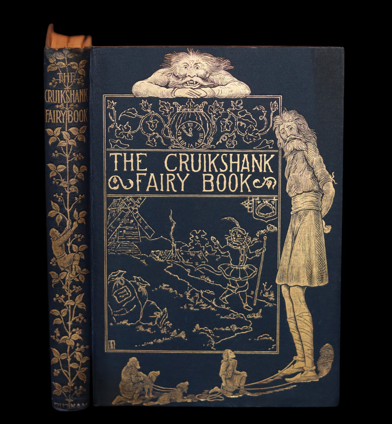 1897 Scarce First Edition - The CRUIKSHANK FAIRY BOOK - Four Famous Stories Illustrated.