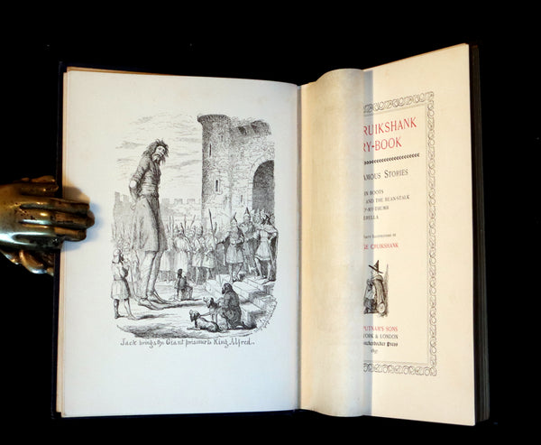 1897 Scarce First Edition - The CRUIKSHANK FAIRY BOOK - Four Famous Stories Illustrated.