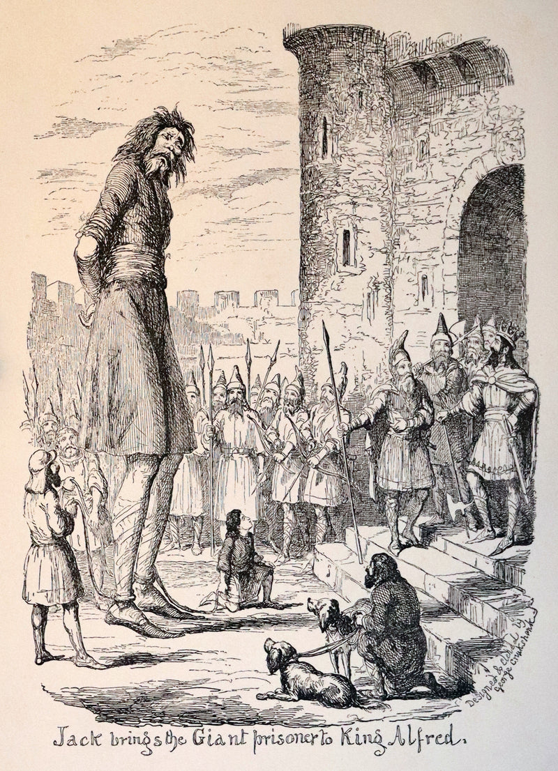 1897 Scarce First Edition - The CRUIKSHANK FAIRY BOOK - Four Famous Stories Illustrated.