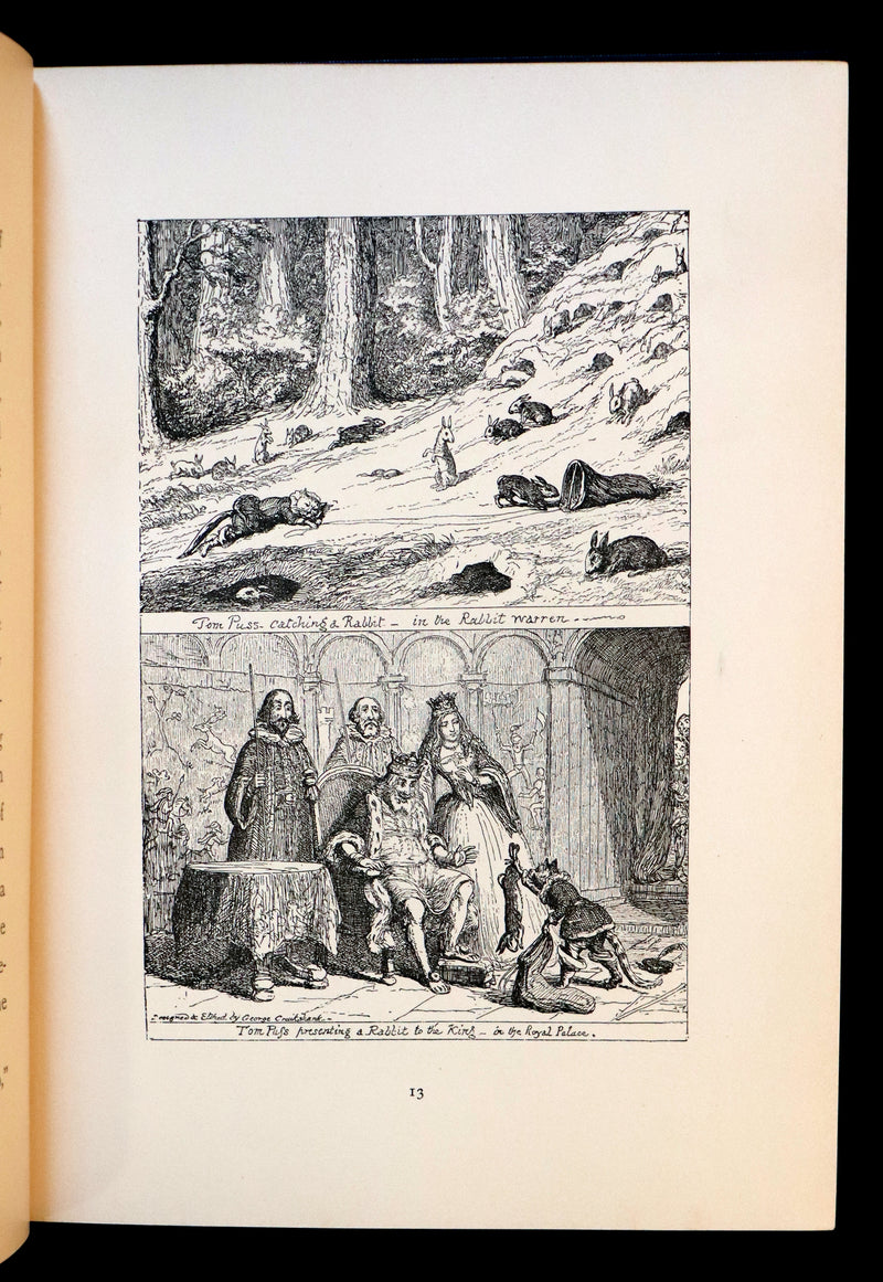 1897 Scarce First Edition - The CRUIKSHANK FAIRY BOOK - Four Famous Stories Illustrated.
