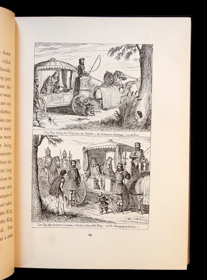 1897 Scarce First Edition - The CRUIKSHANK FAIRY BOOK - Four Famous Stories Illustrated.