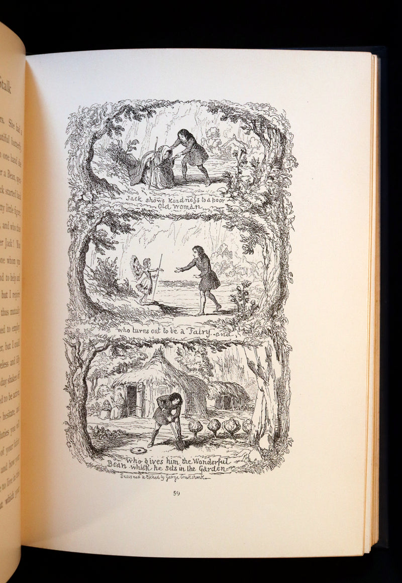 1897 Scarce First Edition - The CRUIKSHANK FAIRY BOOK - Four Famous Stories Illustrated.