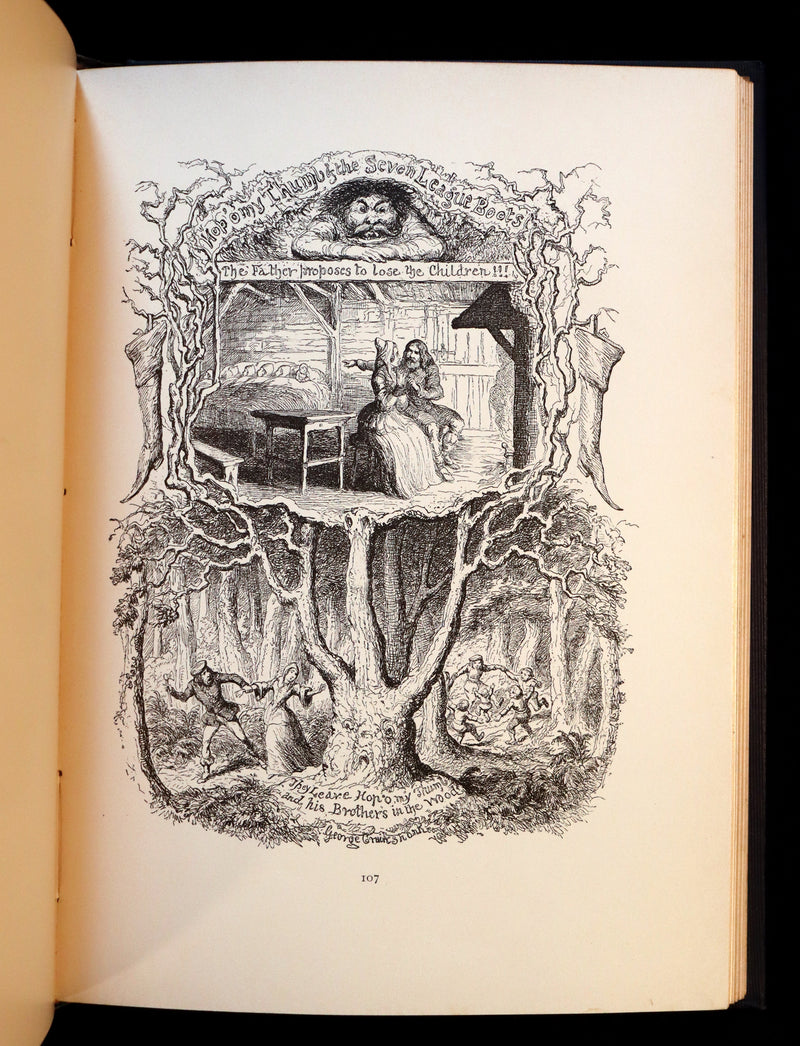 1897 Scarce First Edition - The CRUIKSHANK FAIRY BOOK - Four Famous Stories Illustrated.