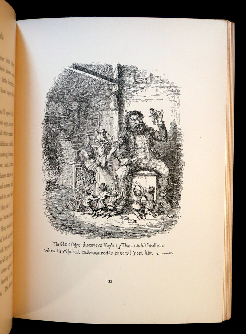1897 Scarce First Edition - The CRUIKSHANK FAIRY BOOK - Four Famous Stories Illustrated.