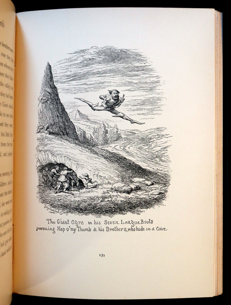 1897 Scarce First Edition - The CRUIKSHANK FAIRY BOOK - Four Famous Stories Illustrated.