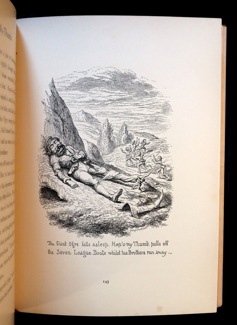 1897 Scarce First Edition - The CRUIKSHANK FAIRY BOOK - Four Famous Stories Illustrated.