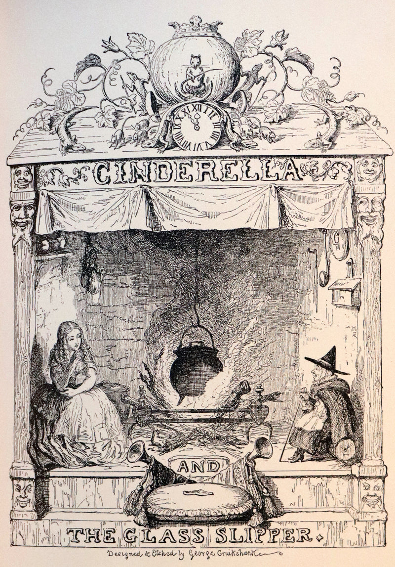 1897 Scarce First Edition - The CRUIKSHANK FAIRY BOOK - Four Famous Stories Illustrated.