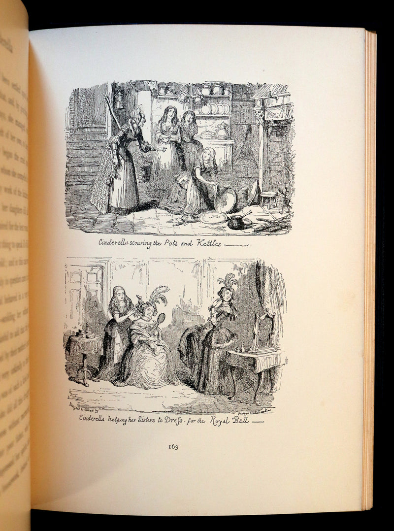 1897 Scarce First Edition - The CRUIKSHANK FAIRY BOOK - Four Famous Stories Illustrated.