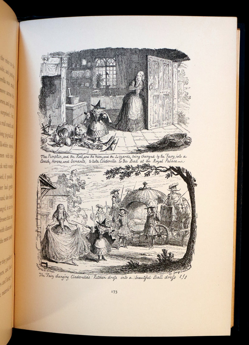 1897 Scarce First Edition - The CRUIKSHANK FAIRY BOOK - Four Famous Stories Illustrated.