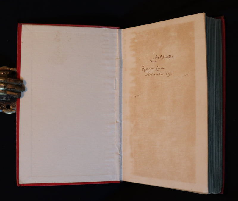 1911 Scarce First COLOR illustrated Edition - Alice's Adventures in Wonderland & Through the Looking-Glass.