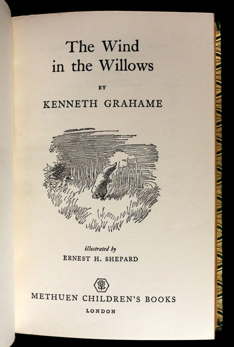 1978 Beautifully Illustrated by Shepard & bound by Bayntun - THE WIND IN THE WILLOWS by Kenneth Grahame.