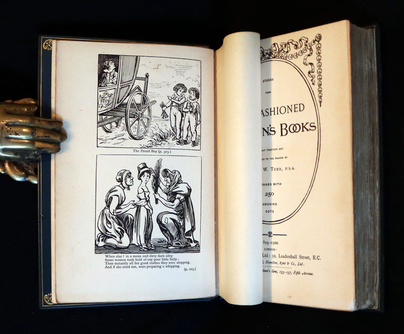 1899 Rare 1stED in a Bayntun Binding - Stories from Old-Fashioned Children's Books by Tuer.