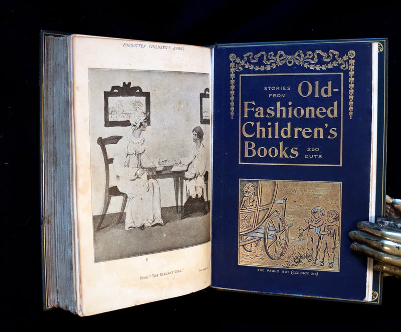 1899 Rare 1stED in a Bayntun Binding - Stories from Old-Fashioned Children's Books by Tuer.