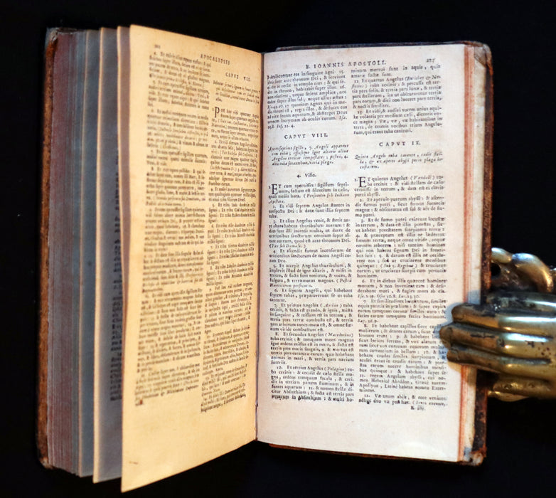 1664 Rare Latin Bible - Novum Jesu Christi Testamentum - New Testament.