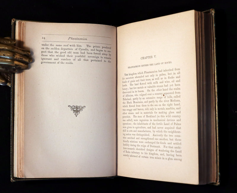 1874 Rare Book - PHANTASMION a FAIRY TALE by Sara Coleridge Signed by Lord Coleridge.