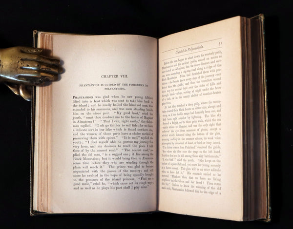 1874 Rare Book - PHANTASMION a FAIRY TALE by Sara Coleridge Signed by Lord Coleridge.