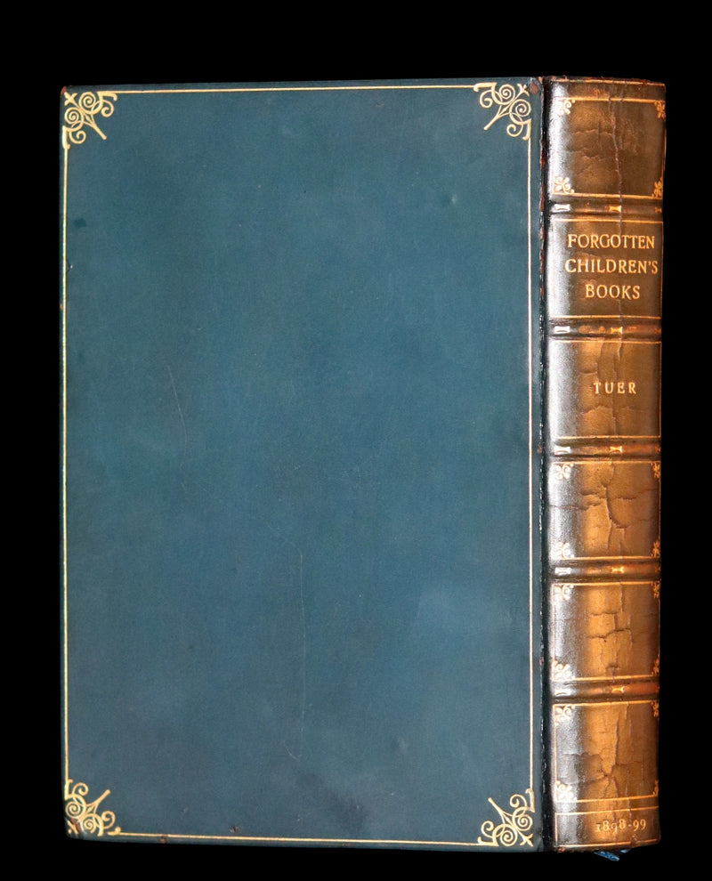 1898 Rare 1stED in a Bayntun Binding - Pages and Pictures from Forgotten Children's Books by Tuer.
