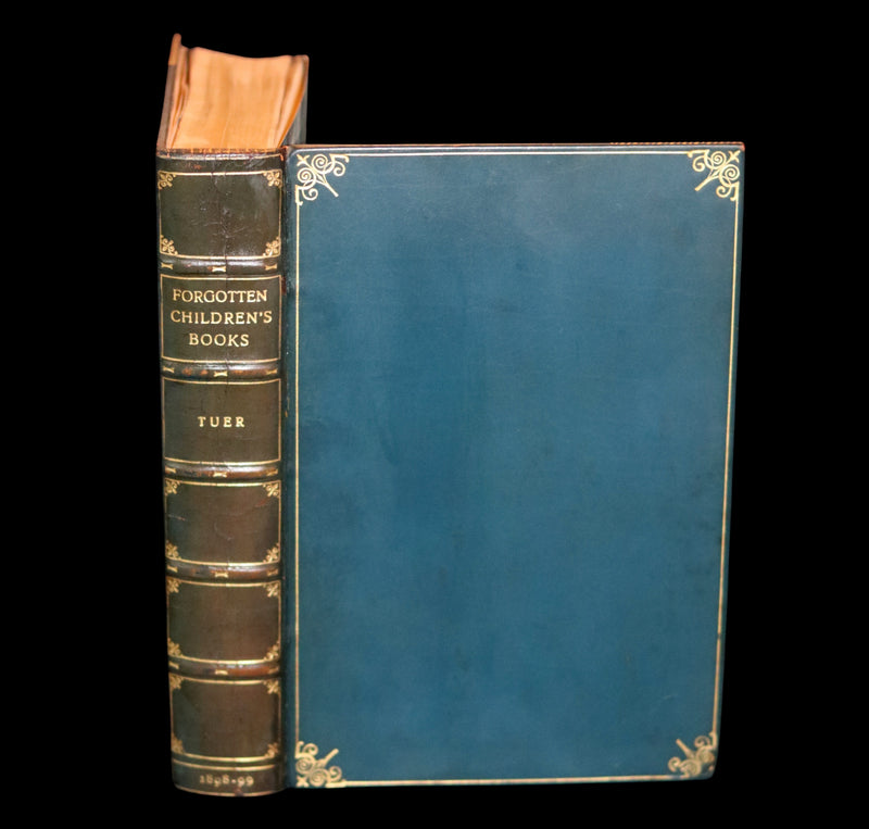 1898 Rare 1stED in a Bayntun Binding - Pages and Pictures from Forgotten Children's Books by Tuer.