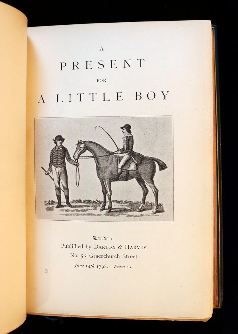 1898 Rare 1stED in a Bayntun Binding - Pages and Pictures from Forgotten Children's Books by Tuer.