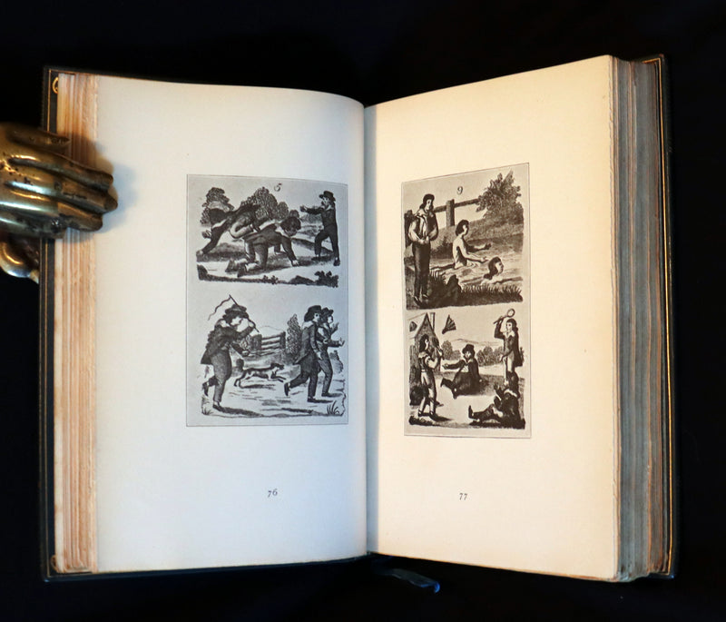 1898 Rare 1stED in a Bayntun Binding - Pages and Pictures from Forgotten Children's Books by Tuer.