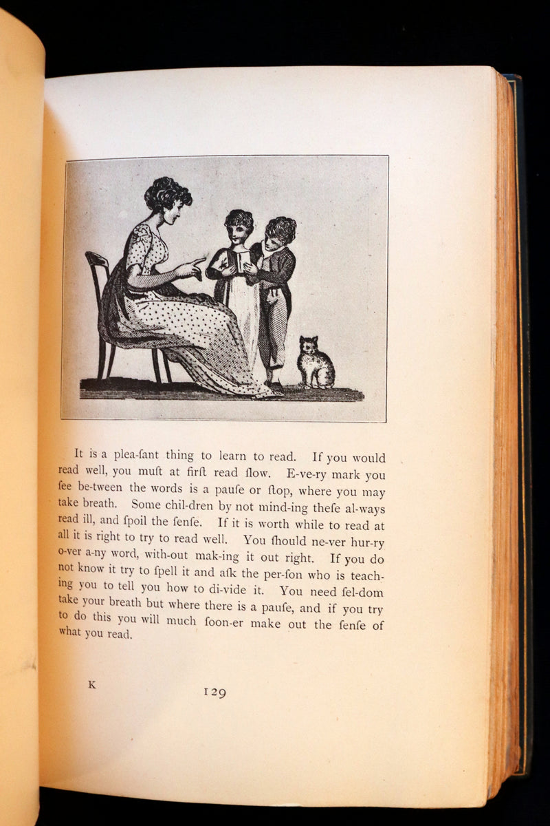 1898 Rare 1stED in a Bayntun Binding - Pages and Pictures from Forgotten Children's Books by Tuer.