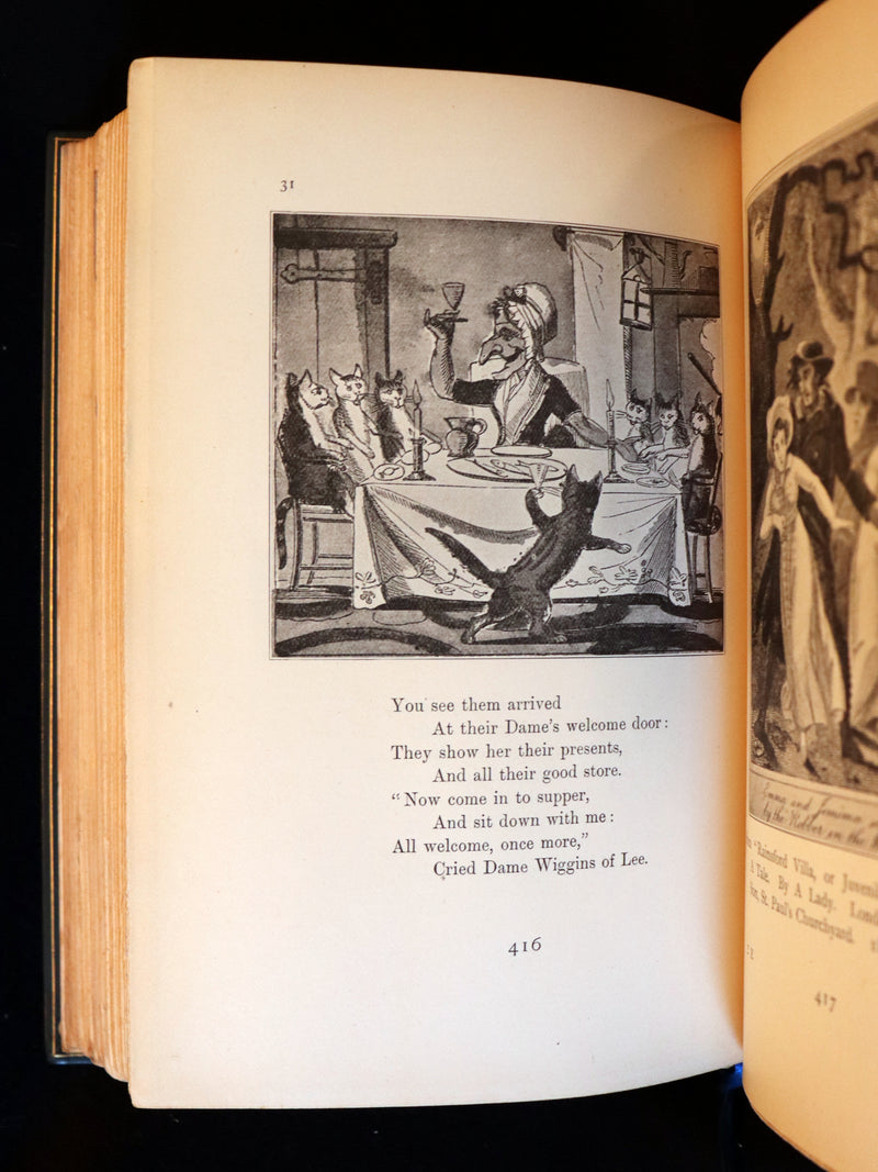 1898 Rare 1stED in a Bayntun Binding - Pages and Pictures from Forgotten Children's Books by Tuer.