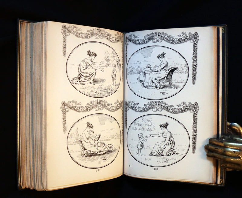 1898 Rare 1stED in a Bayntun Binding - Pages and Pictures from Forgotten Children's Books by Tuer.