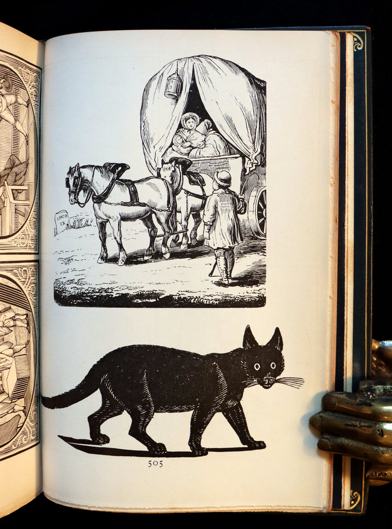 1898 Rare 1stED in a Bayntun Binding - Pages and Pictures from Forgotten Children's Books by Tuer.