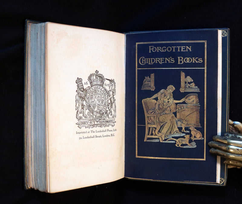 1898 Rare 1stED in a Bayntun Binding - Pages and Pictures from Forgotten Children's Books by Tuer.