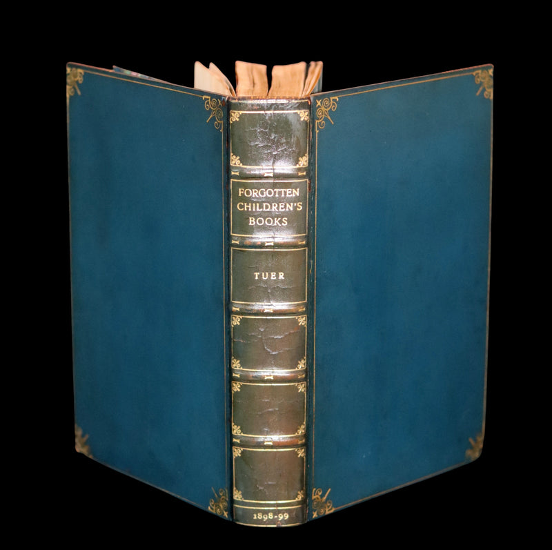 1898 Rare 1stED in a Bayntun Binding - Pages and Pictures from Forgotten Children's Books by Tuer.