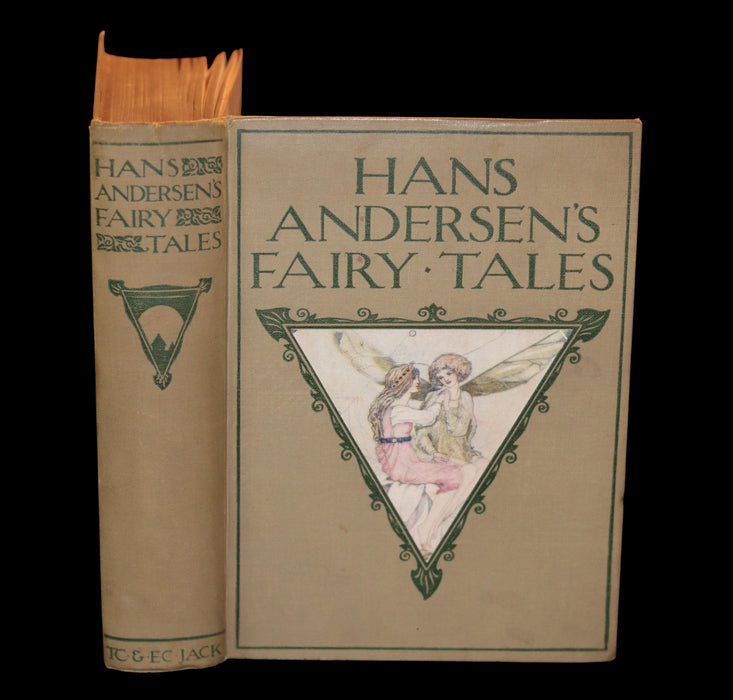 1920 Rare Edition - Hans Christian Andersen FAIRY TALES illustrated by CECILE WALTON.