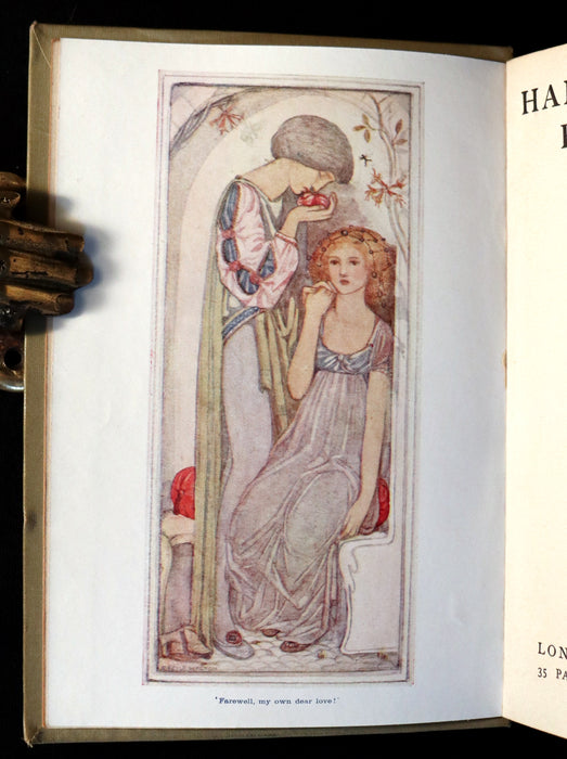 1920 Rare Edition - Hans Christian Andersen FAIRY TALES illustrated by CECILE WALTON.