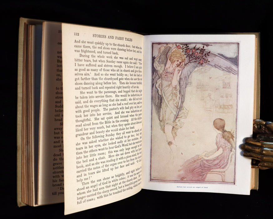 1920 Rare Edition - Hans Christian Andersen FAIRY TALES illustrated by CECILE WALTON.