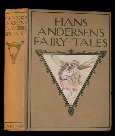 1920 Rare Edition - Hans Christian Andersen FAIRY TALES illustrated by CECILE WALTON.