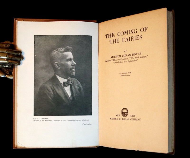1922 Scarce First Edition on Cottingley FAIRIES - Arthur Conan DOYLE - The Coming of the Fairies.