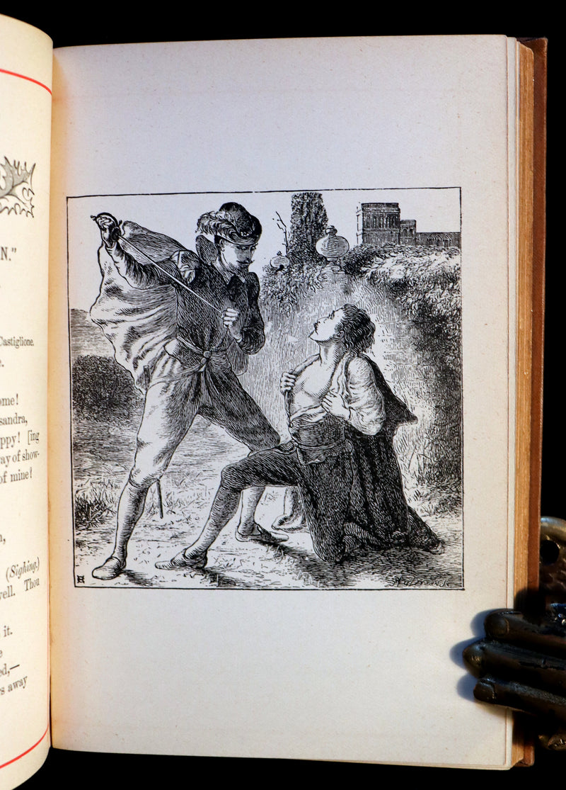 1882 Rare Book - Poems by Edgar Allan POE with Memoir (The Raven, Lenore, Ulalume, ...).