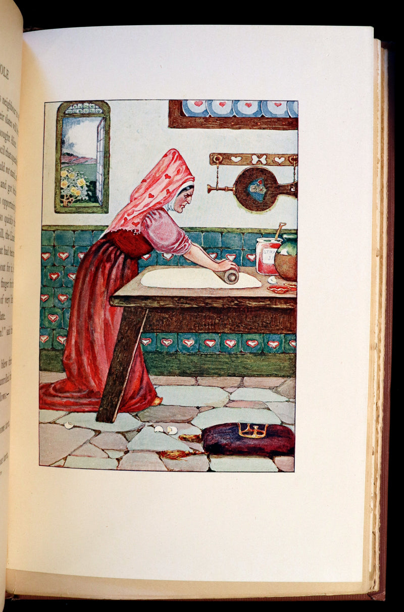 1908 Scarce Book - Alice's Adventures in Wonderland beautifully Illustrated by Amy Millicent Sowerby. 1st US Edition.