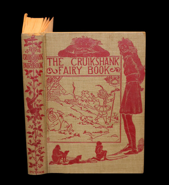 1900 Scarce Book - The CRUIKSHANK FAIRY BOOK - Four Famous Stories Illustrated.