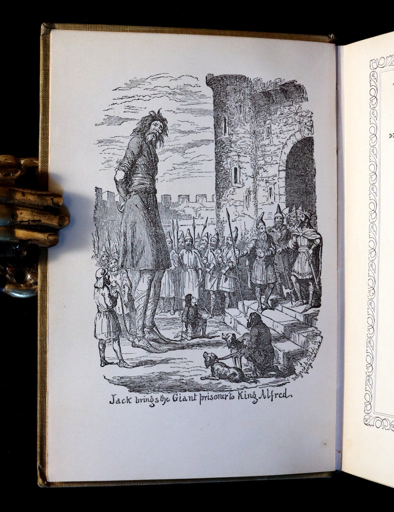 1900 Scarce Book - The CRUIKSHANK FAIRY BOOK - Four Famous Stories Illustrated.