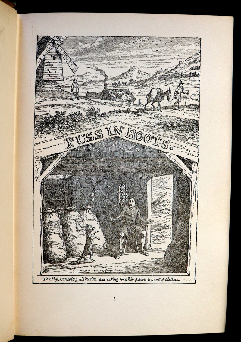 1900 Scarce Book - The CRUIKSHANK FAIRY BOOK - Four Famous Stories Illustrated.