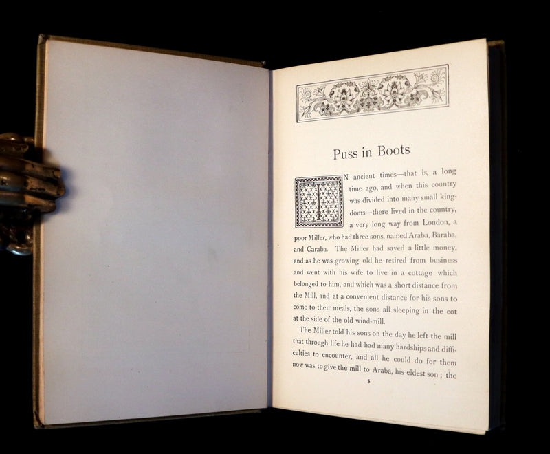 1900 Scarce Book - The CRUIKSHANK FAIRY BOOK - Four Famous Stories Illustrated.