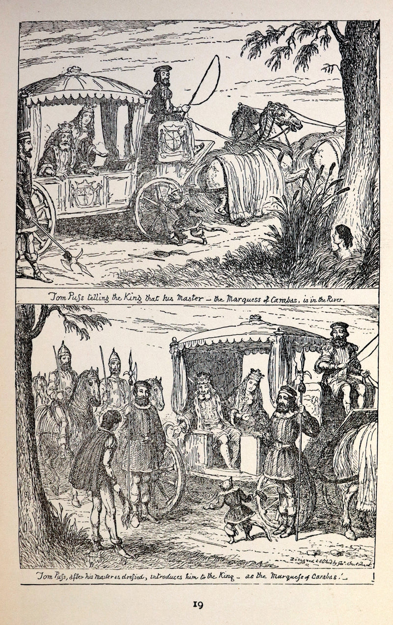 1900 Scarce Book - The CRUIKSHANK FAIRY BOOK - Four Famous Stories Illustrated.